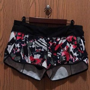 Lulu lemon running shorts